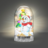 Набор для творчества &laquo;Новогодний ночник&raquo;, снеговик