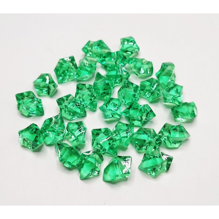Искусственный лед, 260 шт, 25 х 18 мм, зеленый Искусственный лед, 260 шт, 25 х 18 мм, зеленый