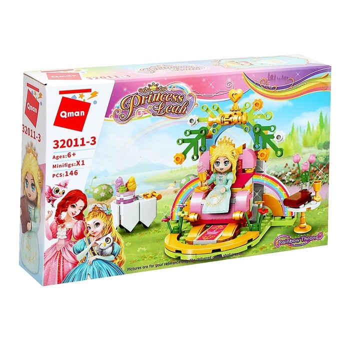 Конструктор «Принцессы. Сон цветов и Радуги», 4 вида, цвет МИКС Конструктор «Принцессы. Сон цветов и Радуги», 4 вида, цвет МИКС