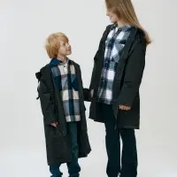 Дождевик детский RainDrop Kids, черный, 10 лет (рост 130-140)