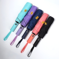 Зонт автоматический «Однотон», эпонж, 3 сложения, 8 спиц, R = 50/58 см, D = 116 см, цвет МИКС Зонт автоматический «Однотон», эпонж, 3 сложения, 8 спиц, R = 50/58 см, D = 116 см, цвет МИКС