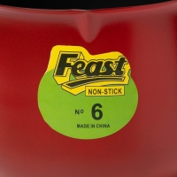 Турка &laquo;Корсика&raquo;, 450 мл, 20&times;9,5&times;7,5 см, пластиковая ручка, антипригарное покрытие, цвет чёрный