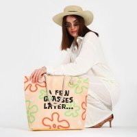 Сумка женская пляжная Nazamok "A few classes later", 47*37*13,5 см Сумка женская пляжная Nazamok "A few classes later", 47*37*13,5 см