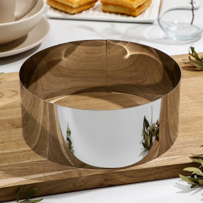 Форма для выпечки и выкладки, d=20 см, h=8 см Форма для выпечки и выкладки, d=20 см, h=8 см