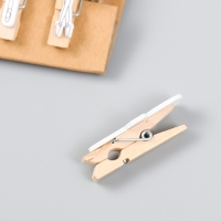 Декор для творчества дерево "Прищепка. Балерины" набор 10 шт 3,8х1,7 см Декор для творчества дерево "Прищепка. Балерины" набор 10 шт 3,8х1,7 см