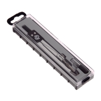 Циркуль металлический + грифели GLOBUS &laquo;Школа&raquo;, 2 предмета (циркуль литой, окрашенный, пенал с запасным грифелем), в футляре