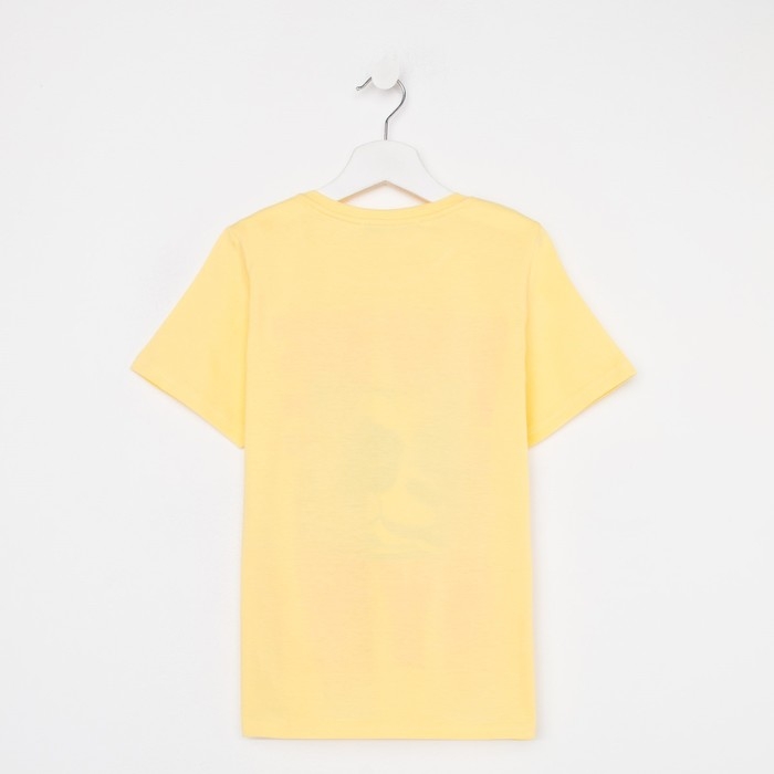 Футболка для мальчика KAFTAN Футболка для мальчика KAFTAN "Hype", рост 164-170, цвет жёлтый