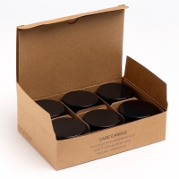 Свеча ароматическая в банке "Розовый цветок кактуса", 12 гр Свеча ароматическая в банке "Розовый цветок кактуса", 12 гр