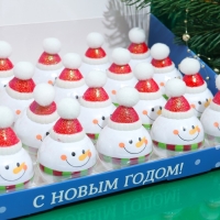 Новый год. Бальзам для губ «Новогодний снеговик» Новый год. Бальзам для губ «Новогодний снеговик»