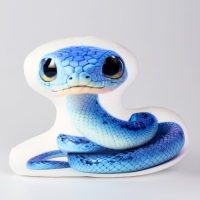 Новый год! Антистресс игрушка «Змея» синяя Новый год! Антистресс игрушка «Змея» синяя