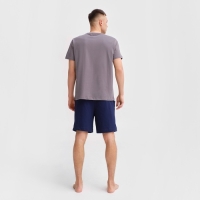 Пижама мужская KAFTAN "На чиле" размер 52, серый/синий Пижама мужская KAFTAN "На чиле" размер 52, серый/синий