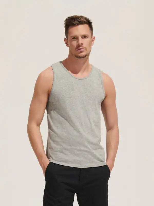 Майка мужская Justin 150 бирюзовая, размер S Майка мужская Justin 150 бирюзовая, размер S