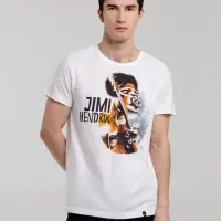 Футболка &laquo;Меламед. Jimi Hendrix&raquo;, белая, размер XXL
