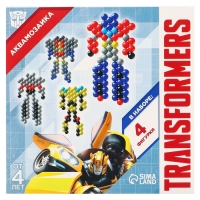 Аквамозаика &laquo;Трансформеры: Автоботы&raquo;, персонажи, 4 фигурки, 300 шариков