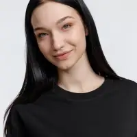 Футболка унисекс с длинным рукавом Pioneer LSL, черная, размер XXL