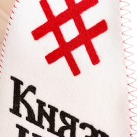 Шапка для бани с аппликацией "Князь Игорь" Шапка для бани с аппликацией "Князь Игорь"