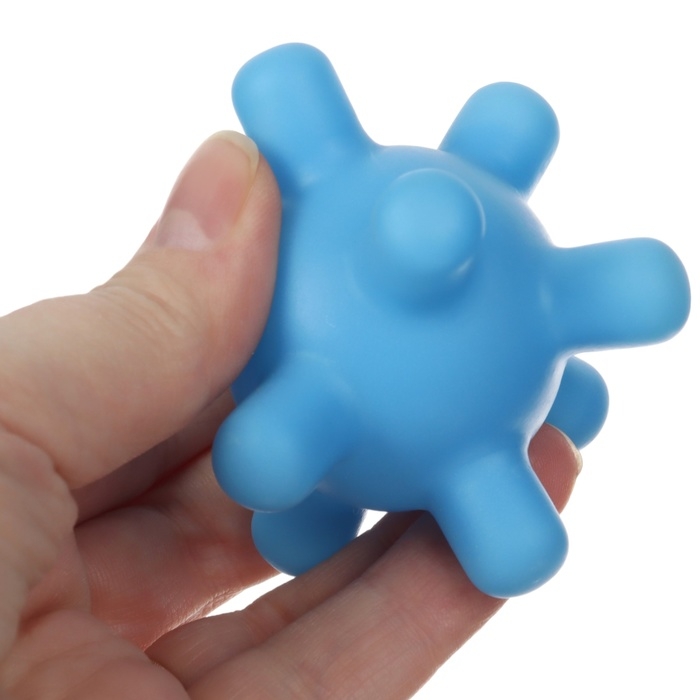 Набор для ванны &laquo;Динозавтрик&raquo;, мочалка с игрушкой, 2 тактильных мячика, Крошка Я