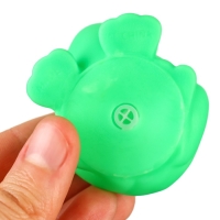 Набор резиновых игрушек для ванны &laquo;Мыльница: Лягушка&raquo;, 14,5 см, с пищалкой, 4 шт, Крошка Я