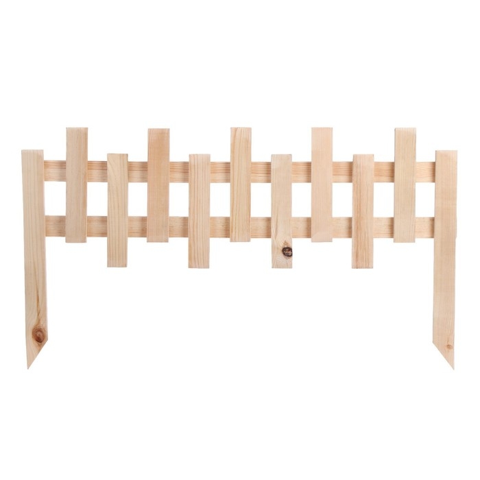 Ограждение декоративное, 28 &times; 88 см, 1 секция, дерево, Greengo