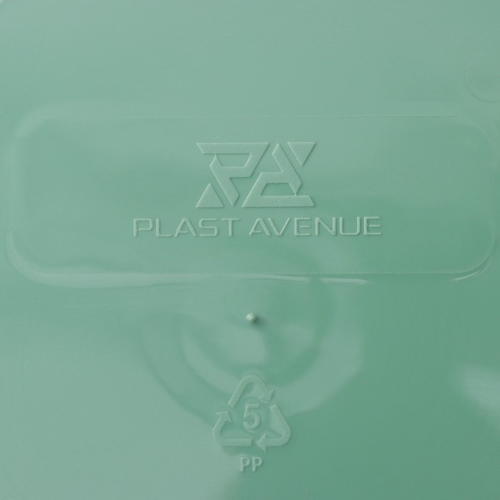 Кашпо для цветов со вставкой &laquo;Порто&raquo;, 9 л, цвет нефрит