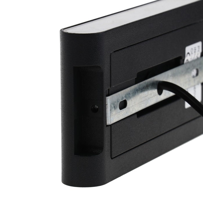 Светильник фасадный «Гловер», FSD-085, 10 Вт, 3000К, IP65, 220 В, пластик, черный Светильник фасадный «Гловер», FSD-085, 10 Вт, 3000К, IP65, 220 В, пластик, черный