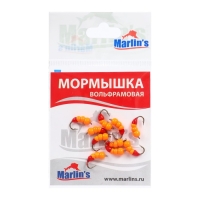 Мормышка вольфрам Marlin's Мураш №3, 4 мм, 1 г, цвет оранжевый, 10 шт. Мормышка вольфрам Marlin's Мураш №3, 4 мм, 1 г, цвет оранжевый, 10 шт.