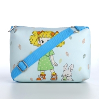 Сумка детская на молнии &laquo;Выбражулька&raquo;, цвет голубой