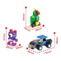 Конструктор &laquo;Чемоданчик творчества&raquo;, 460 деталей