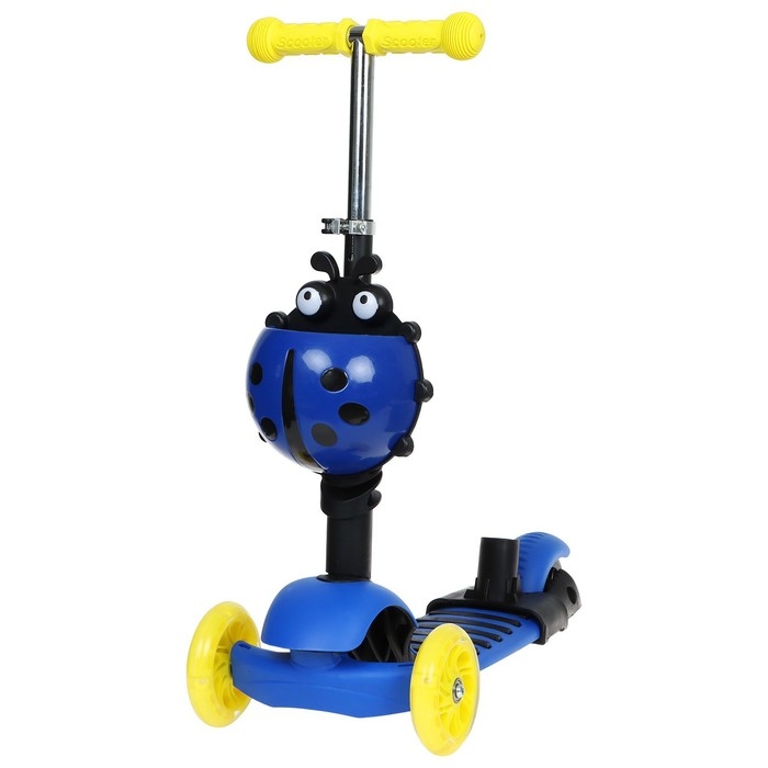 Самокат 5 в 1 GRAFFITI, колёса световые PU 120/80 мм Самокат 5 в 1 GRAFFITI, колёса световые PU 120/80 мм