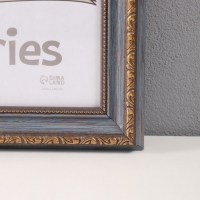 Фоторамка пластик "Вавилон" 30х40 см, сине-голубой Фоторамка пластик "Вавилон" 30х40 см, сине-голубой