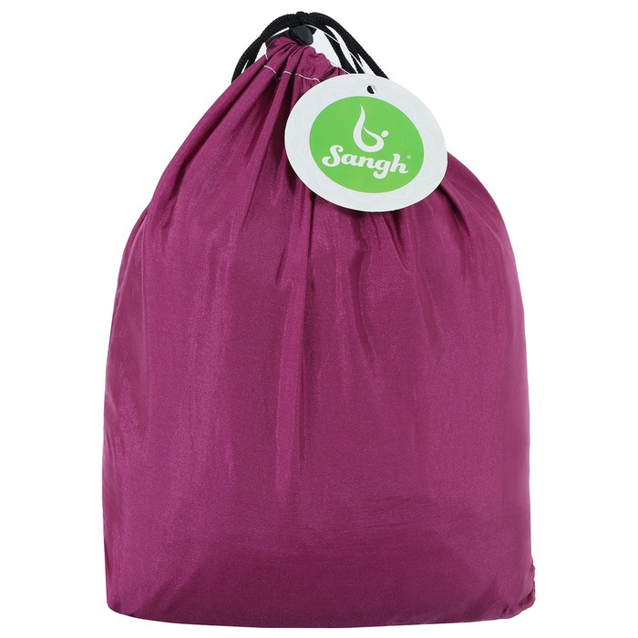 Гамак для йоги Sangh, 250&times;140 см, цвет фиолетовый