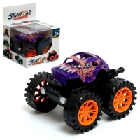 Машина-перевёртыш «Трюкач», инерция, МИКС Машина-перевёртыш «Трюкач», инерция, МИКС