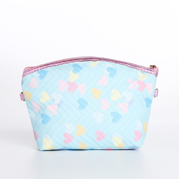 Сумка детская для девочки на молнии, цвет голубой Сумка детская для девочки на молнии, цвет голубой