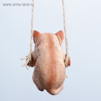 Подвесной декор "Котенок" 10х10х15см рыжий Подвесной декор "Котенок" 10х10х15см рыжий