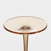 Набор бокалов для вина стеклянный Magistro «Иллюзия», 550 мл, 10×24 см, 2 шт, цвет бронзовый Набор бокалов для вина стеклянный Magistro «Иллюзия», 550 мл, 10×24 см, 2 шт, цвет бронзовый