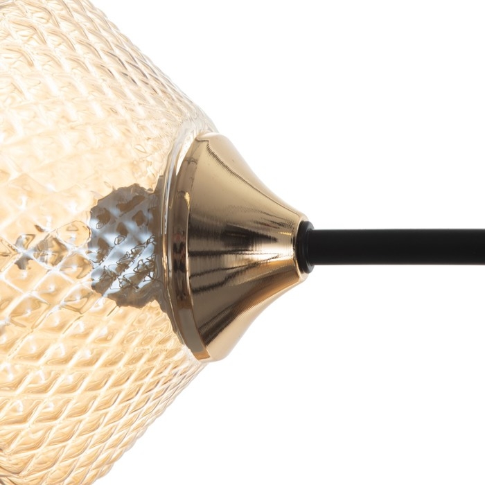 Люстра Люстра "Изота" 3хE27 40Вт черный 38х38х28 см BayerLux