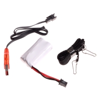 Пулемет &laquo;Годзилио&raquo;, стрельба, гильзы разлетаются, аккумулятор