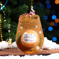 Новый год. Новогодняя бомбочка для ванны «Олень», золотой, 120 г Новый год. Новогодняя бомбочка для ванны «Олень», золотой, 120 г