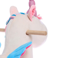 Качалка &laquo;Единорог Эльза&raquo; не музыкальная, цвет бежевый