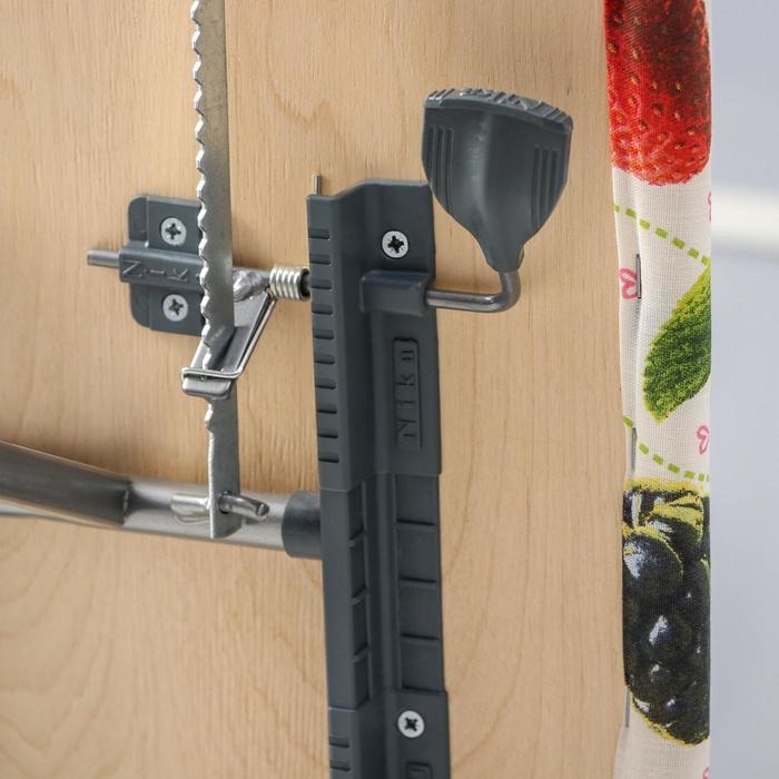 Доска гладильная Nika &laquo;Ника 1+&raquo;, 122&times;34,5 см, регулируемая высота до 80 см, рисунок микс