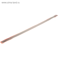 Линейка металлическая, 1 м, серебристая