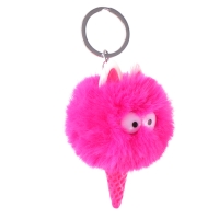 Мягкая игрушка &laquo;Пушок&raquo; на брелоке, 8 см, цвет МИКС