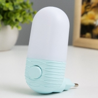 Ночник "Алиса" LED 1Вт голубой 4,5х6,5х9,5 см RISALUX Ночник "Алиса" LED 1Вт голубой 4,5х6,5х9,5 см RISALUX