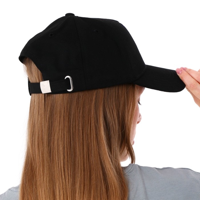 Кепка женская Kawaii, цвет чёрный, р-р 56 Кепка женская Kawaii, цвет чёрный, р-р 56