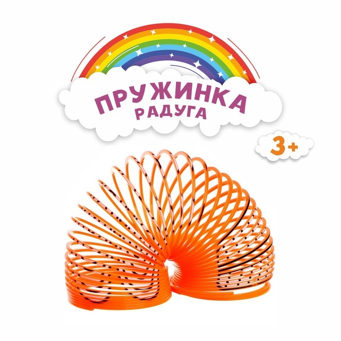 Пружинка-радуга «Мордочки», виды МИКС Пружинка-радуга «Мордочки», виды МИКС