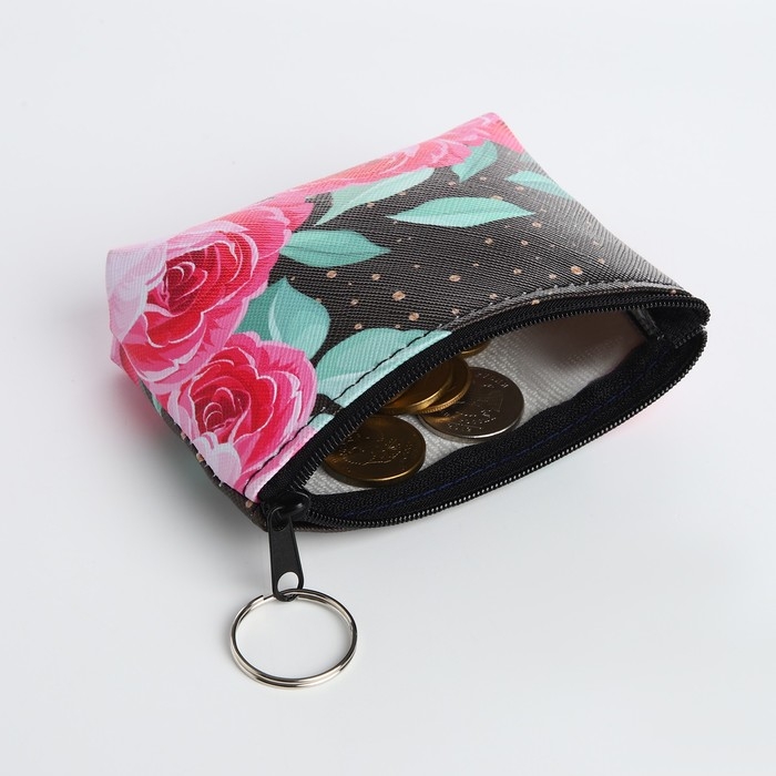 Кошелёк женский на молнии, цвет МИКС Кошелёк женский на молнии, цвет МИКС