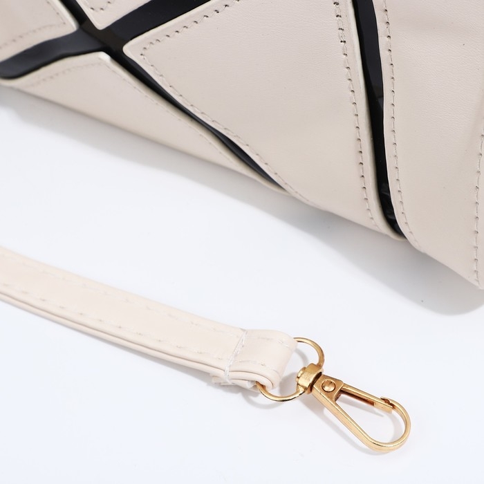 Сумка женская тоут на молнии, цвет белый Сумка женская тоут на молнии, цвет белый