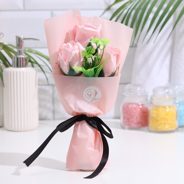 Букет мыльных роз, нюдовые Букет мыльных роз, нюдовые