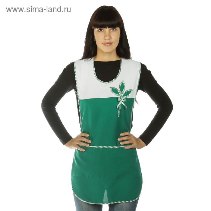 Фартук габардин, р. 42-50, рост 170-176, цвет зелёный Фартук габардин, р. 42-50, рост 170-176, цвет зелёный