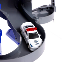 Парковка &laquo;Полицейский участок&raquo;, с 2 машинками, свет и звук